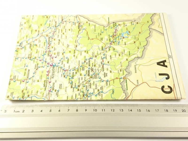 SAMOCHODOWA MAPA POLSKI 2008