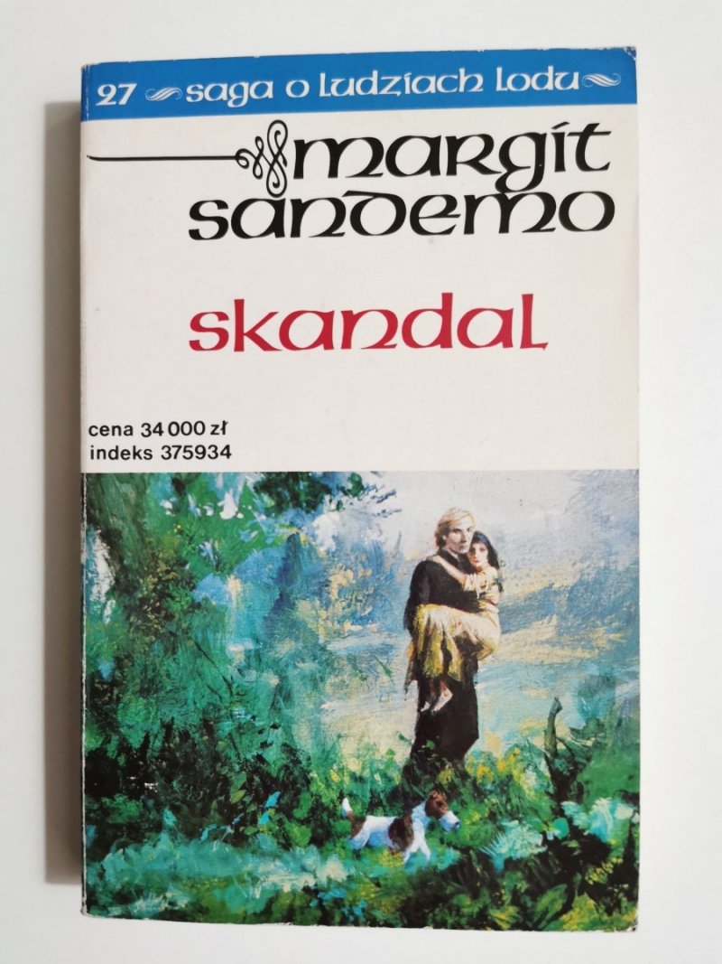 SAGA O LUDZIACH LODU TOM 27 SKANDAL - Margit Sandemo 1994