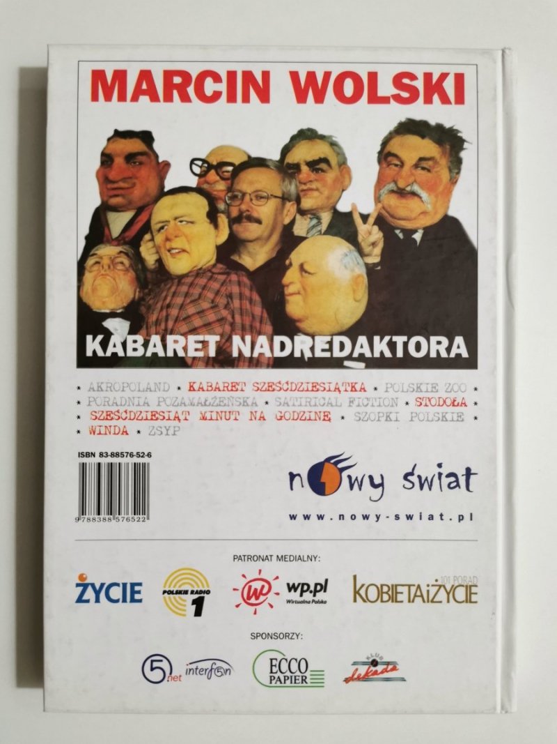 KABARET NADREDAKTORA – MARCIN WOLSKI 2002