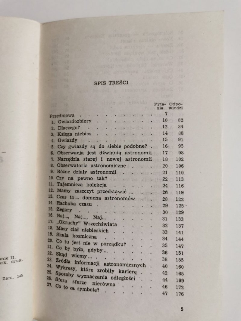 500 ZAGADEK ASTRONOMICZNYCH - Kazimierz Gębarski 1979