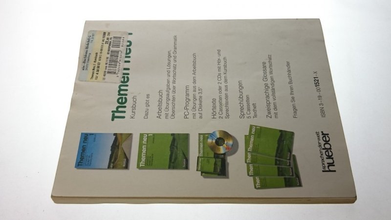 THEMEN NEU 1 KURSBUCH 1992