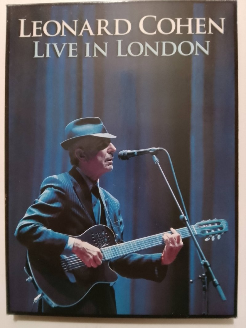 DVD. LEONARDO COHEN. LIVE IN LONDON