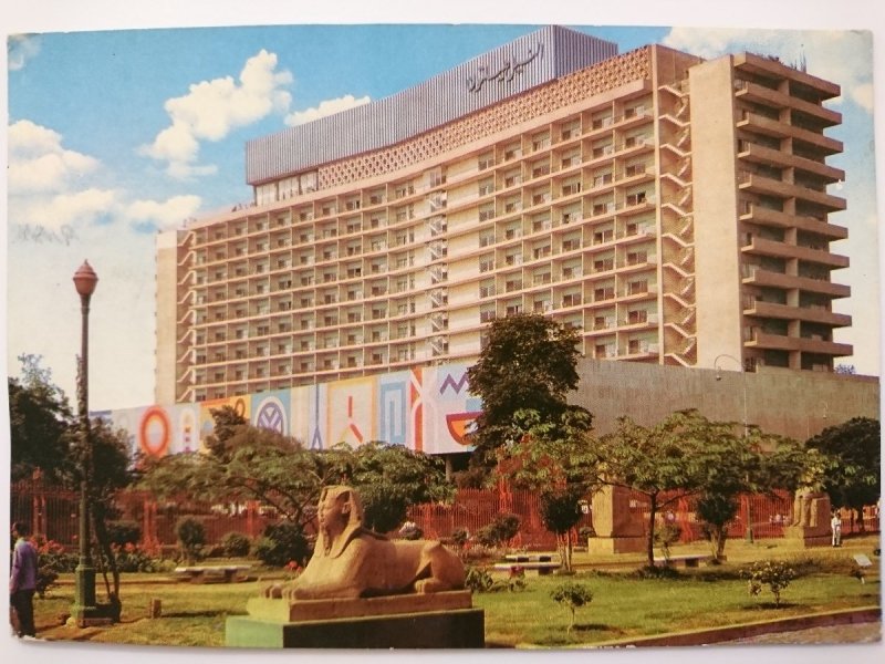 LE CAIRE – HOTEL EL-NIL HILTON. CAIRO – NILE HILTON HOTEL