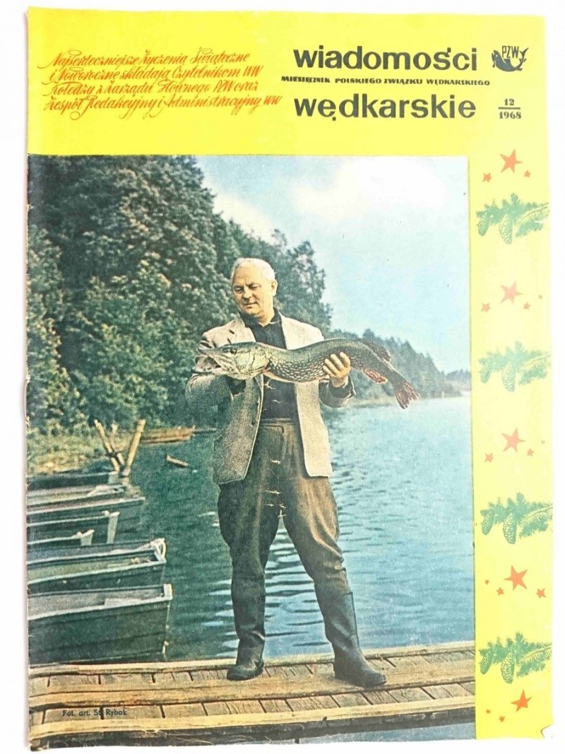 WIADOMOŚCI WĘDKARSKIE NR 12 1968
