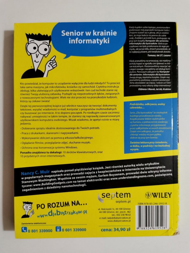 KOMPUTER DLA SENIORÓW. INFORMATYKA DLA BYSTRZAKÓW 2009