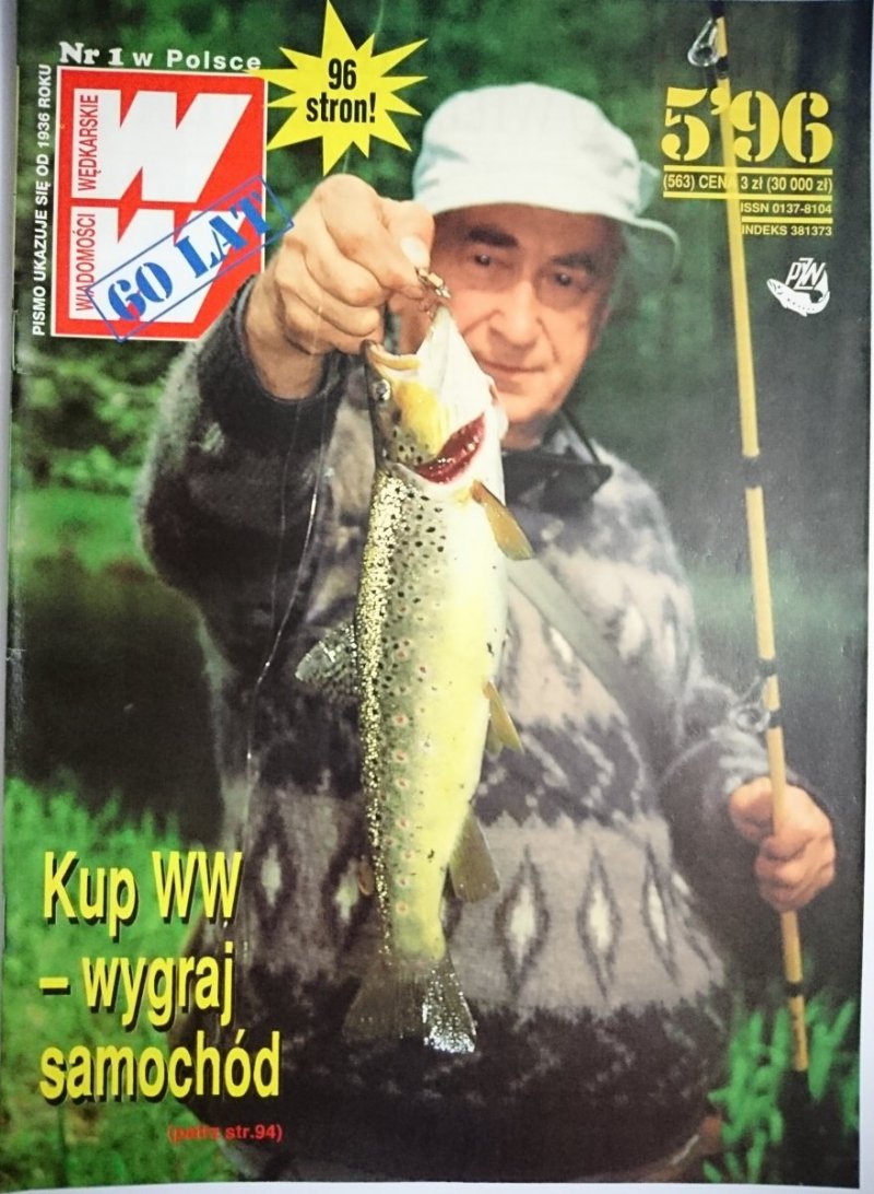 WIADOMOŚCI WĘDKARSKIE 5-1996