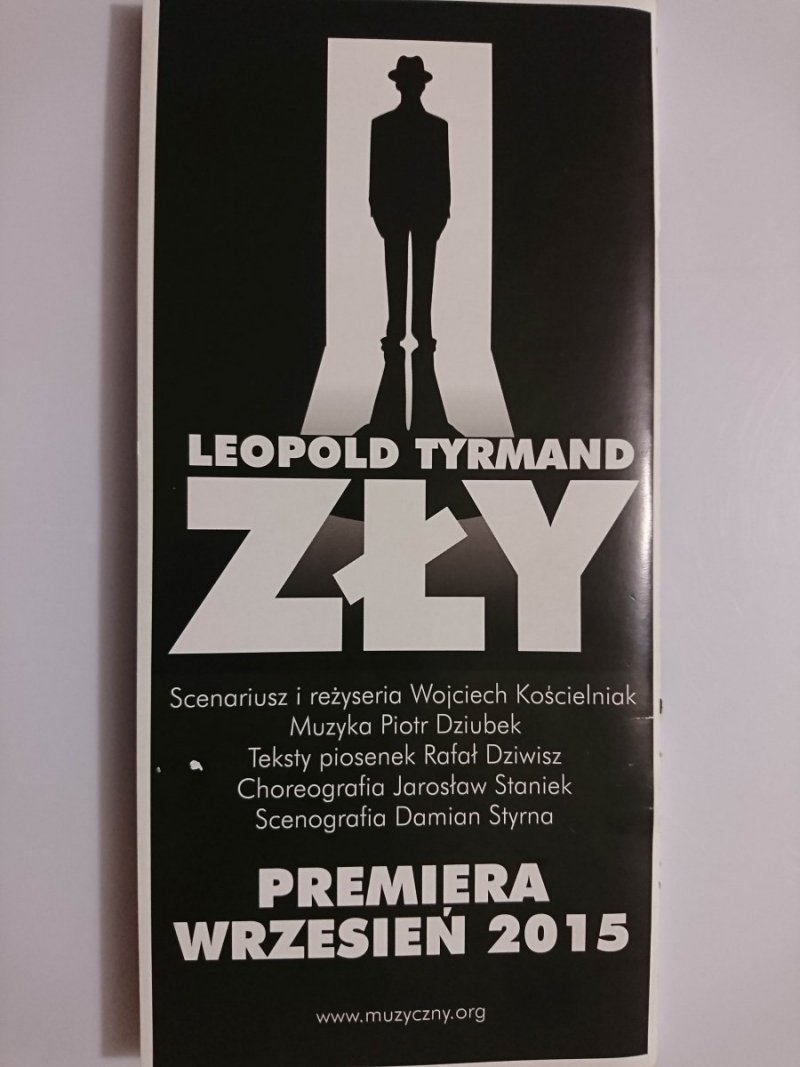 TEATR MUZYCZNY W GDYNI. REPERTUAR STYCZEŃ-CZERWIEC 2015