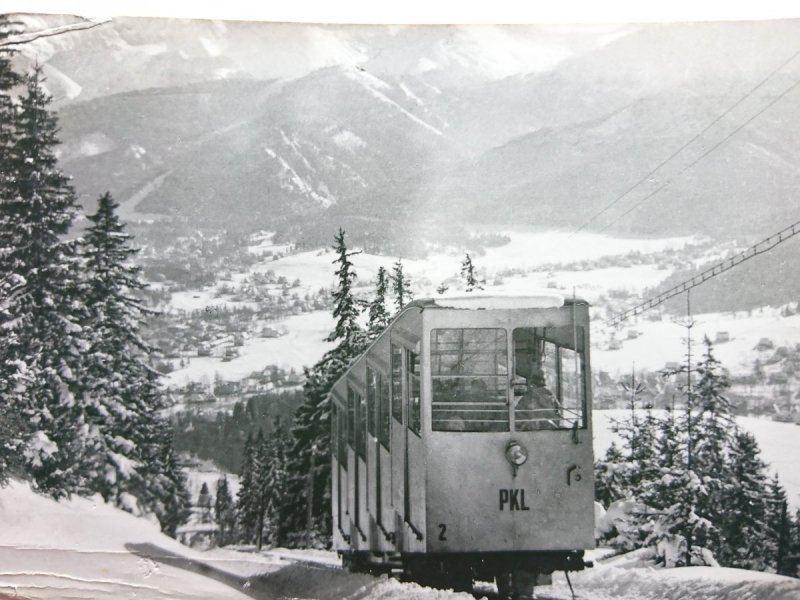TATRY WAGONIK KOLEJKI NA GUBAŁÓWKĘ FOT GORAZDOWSKA