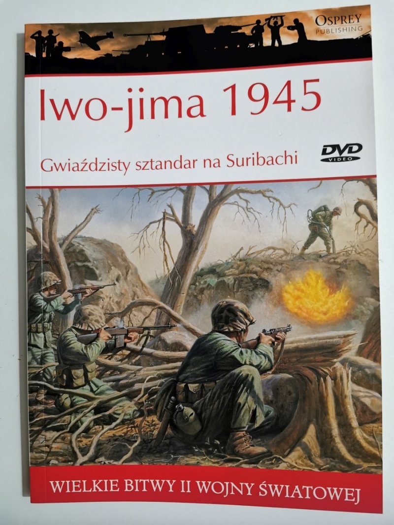 IWO-JIMA 1945 GWIAŹDZISTY SZTANDAR NA SURIBACHI 