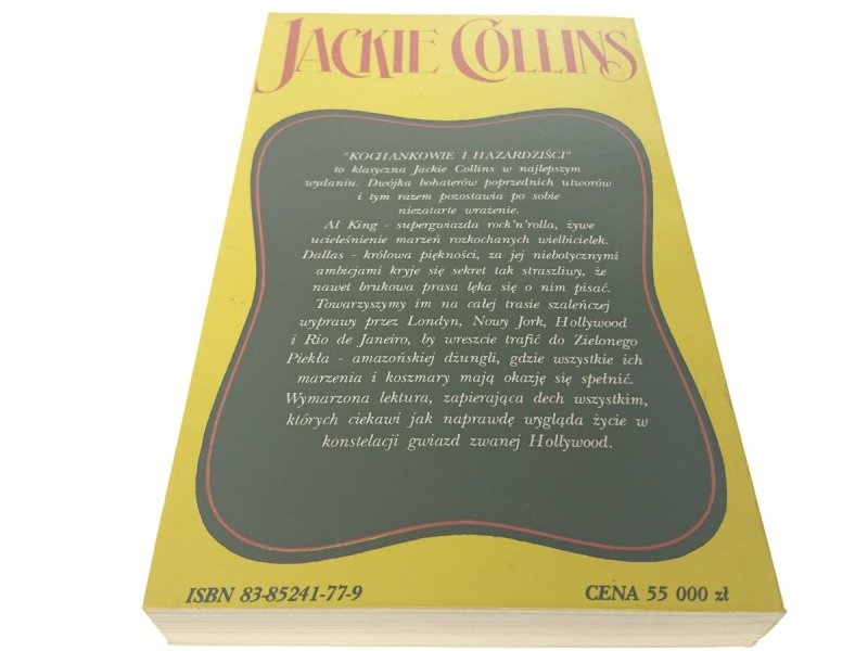 KOCHANKOWIE I HAZARDZIŚCI - Jackie Collins 1993