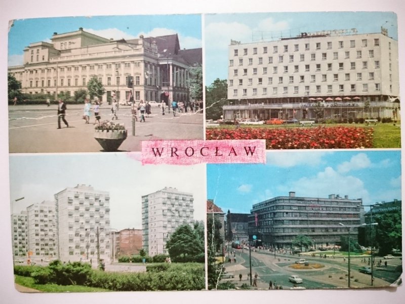 WROCŁAW. GMACH OPERY, HOTEL PANORAMA I INNE FOT. DUDLEY I INNI