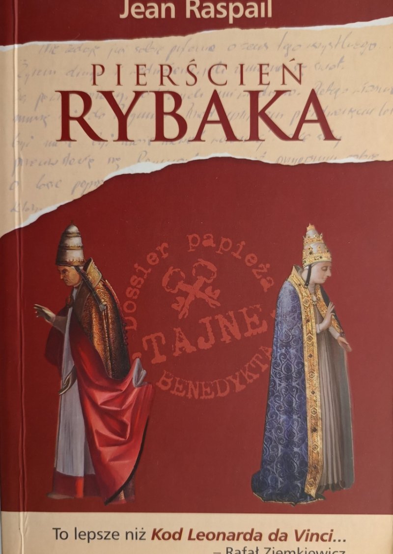 PIERŚCIEŃ RYBAKA - Jean Raspail
