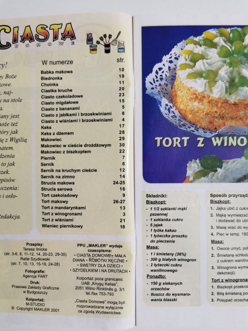 CIASTA DOMOWE NR 107 NA ŚWIĘTA