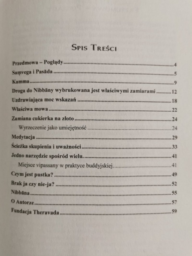 SZACHETNA STRATEGIA: ARTYKUŁY ŚCIEŻKI BUDDYJSKIEJ - Thanissaro Bhikkhu 