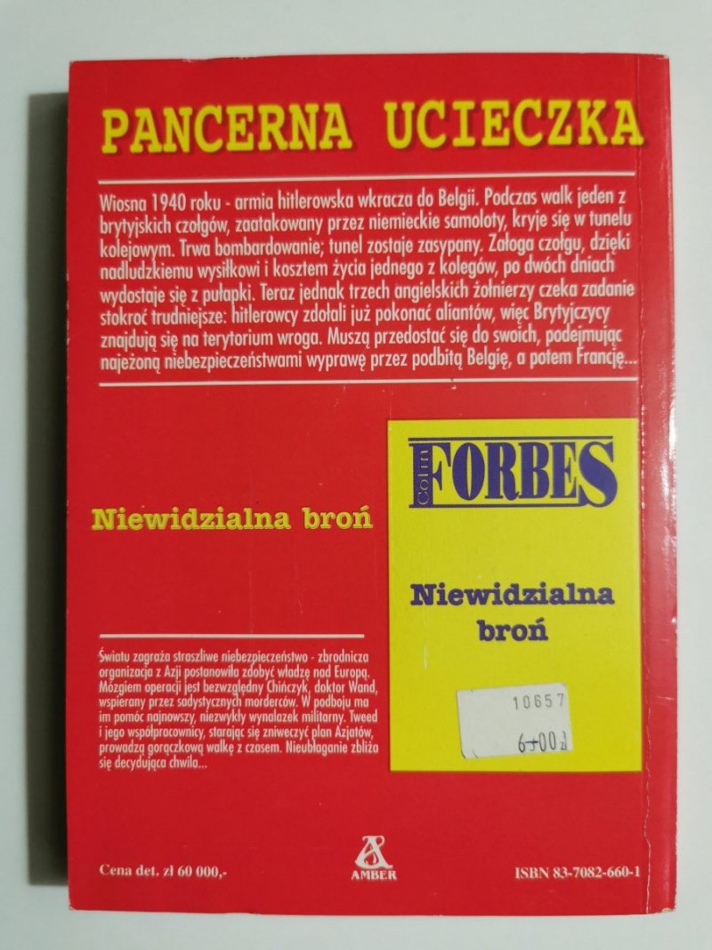 PANCERNA UCIECZKA - Colin Forbes 