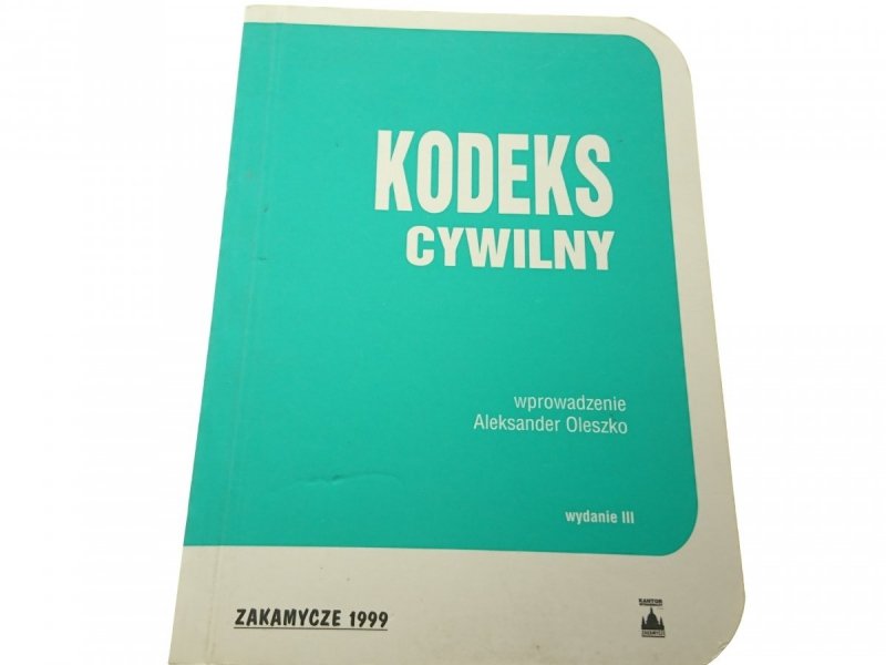 KODEKS CYWILNY (1999)