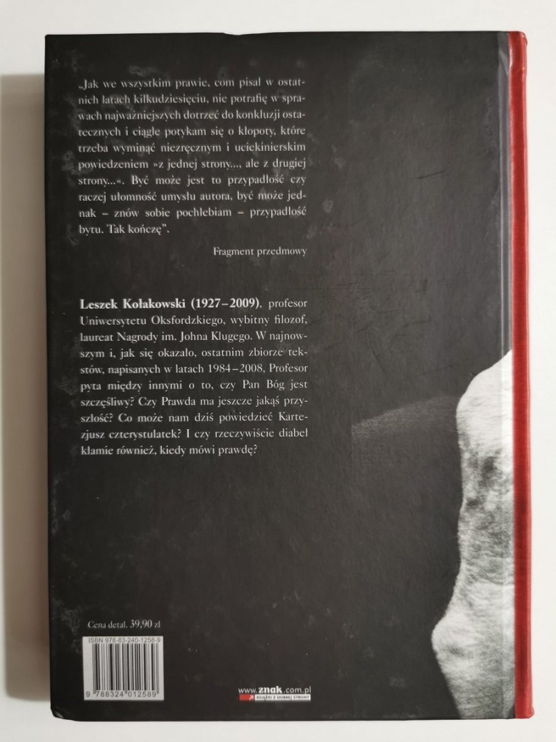 CZY PAN BÓG JEST SZCZĘŚLIWY I INNE PYTANIA - Leszek Kołakowski 