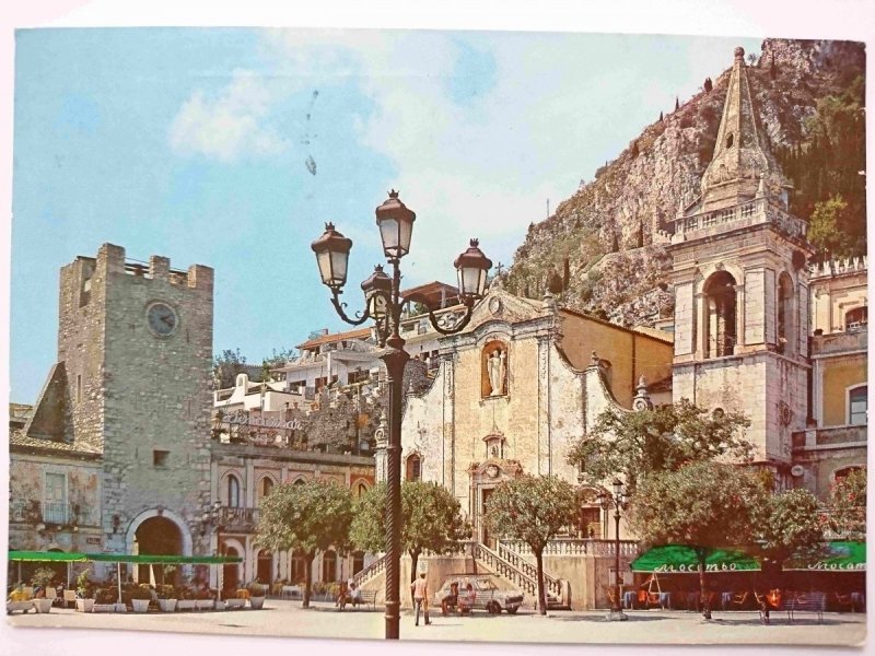 TAORMINA. PIAZZA 9 APRILE-CHIESA S. GIUSEPPE