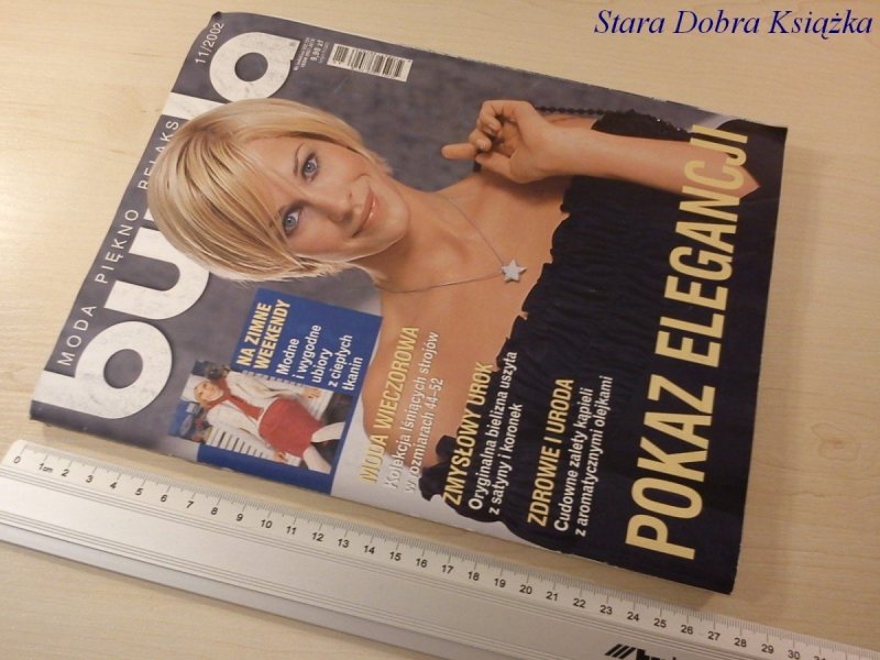 BURDA 11/2002 POKAZ ELEGANCJI