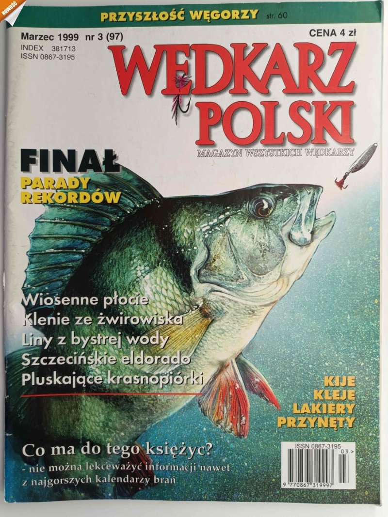 WĘDKARZ POLSKI MARZEC 1999