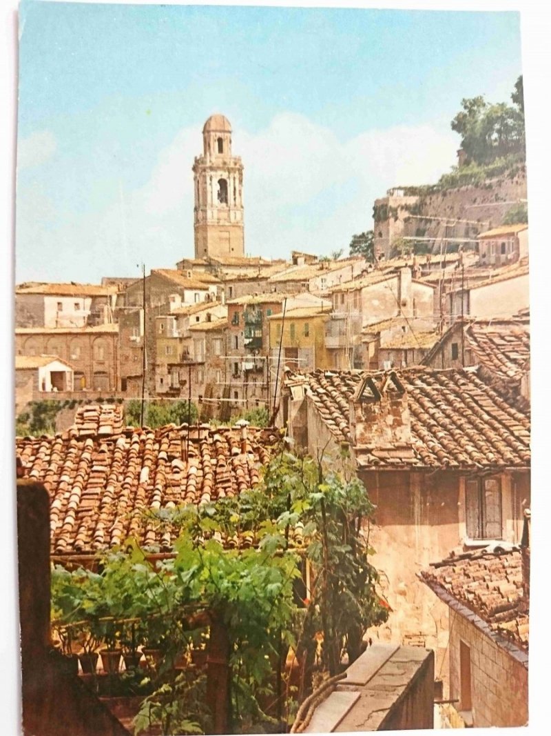 PERUGIA. SCORCIO PANORAMICO E CAMPANILE DI S. MARIA NUOVA