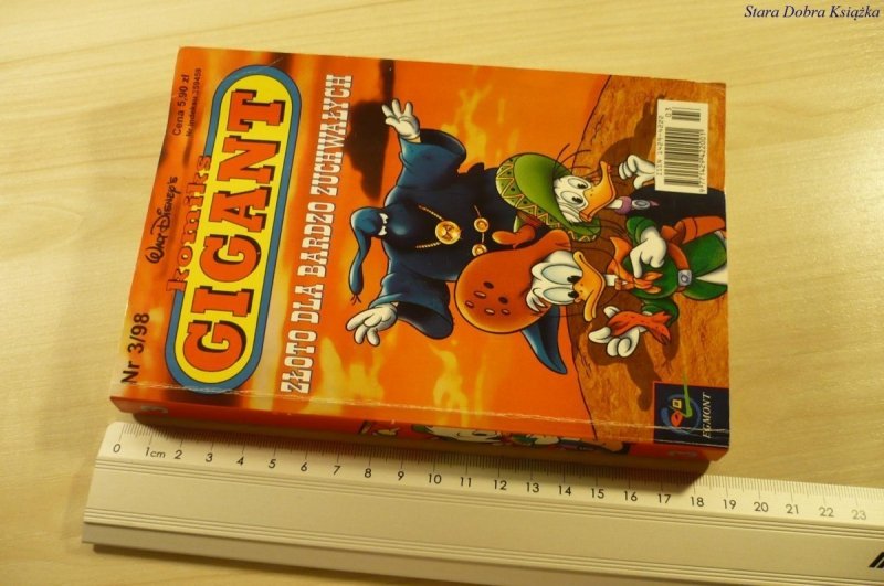 KOMIKS GIGANT NR 3/98: ZŁOTO DLA BARDZO ZUCHWAŁYCH