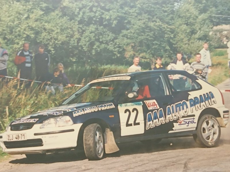 RAJD WRC 2005 ZDJĘCIE NUMER #070 HONDA CIVIC