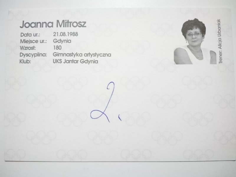 JOANNA MITROSZ. POLAND