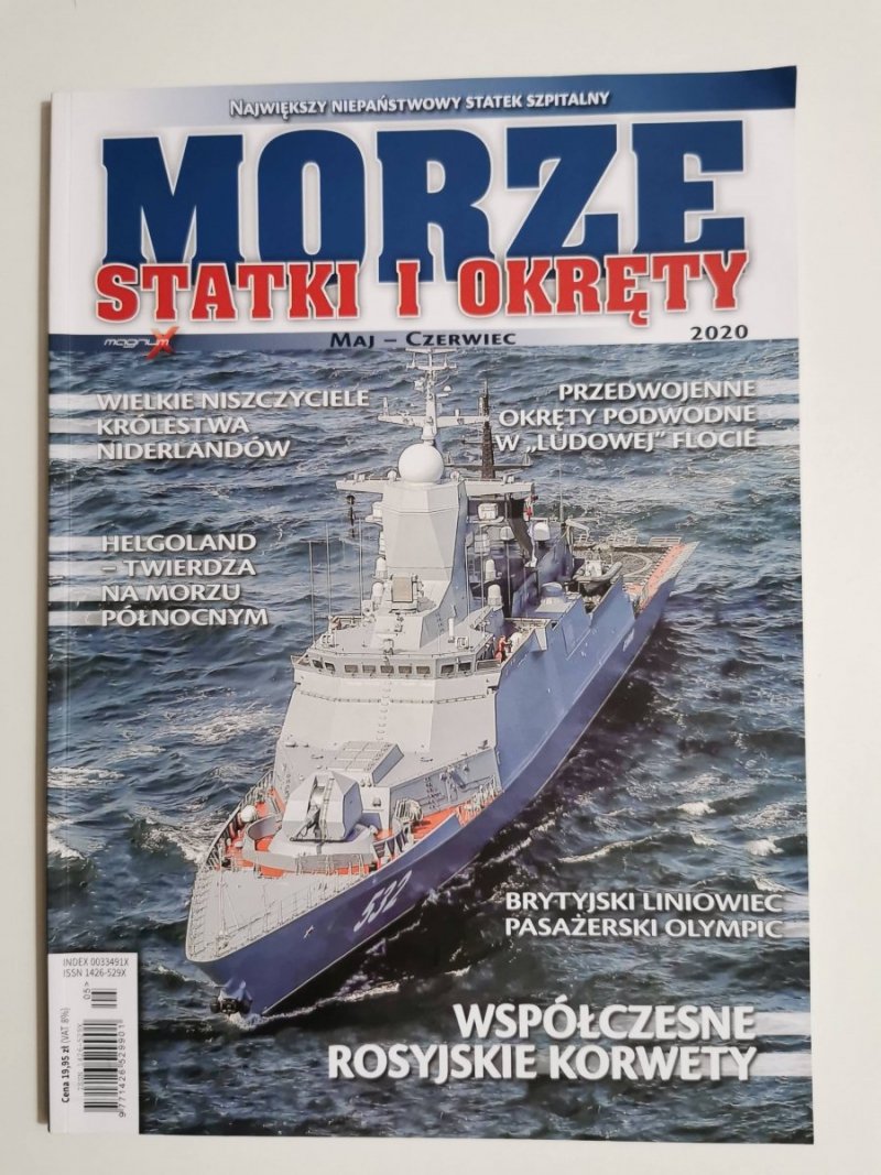 MORZE STATKI I OKRĘTY MA-CZERWIEC 2020 