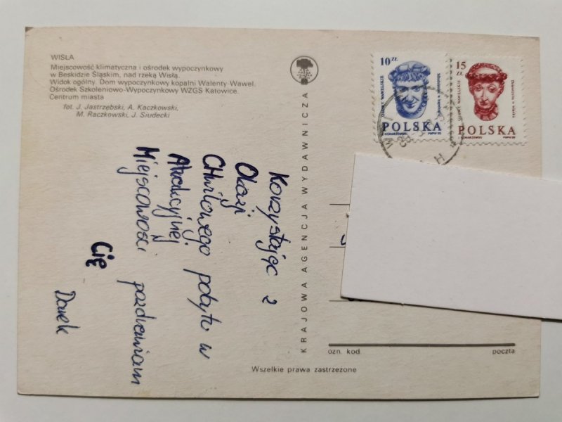 WISŁA. CZTERY UJĘCIA FOT. JASTRZĘBSKI I INNI