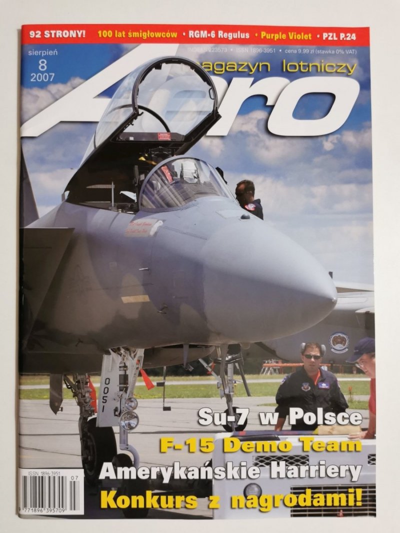 AERO MAGAZYN LOTNICZY SIERPIEŃ 8 2007
