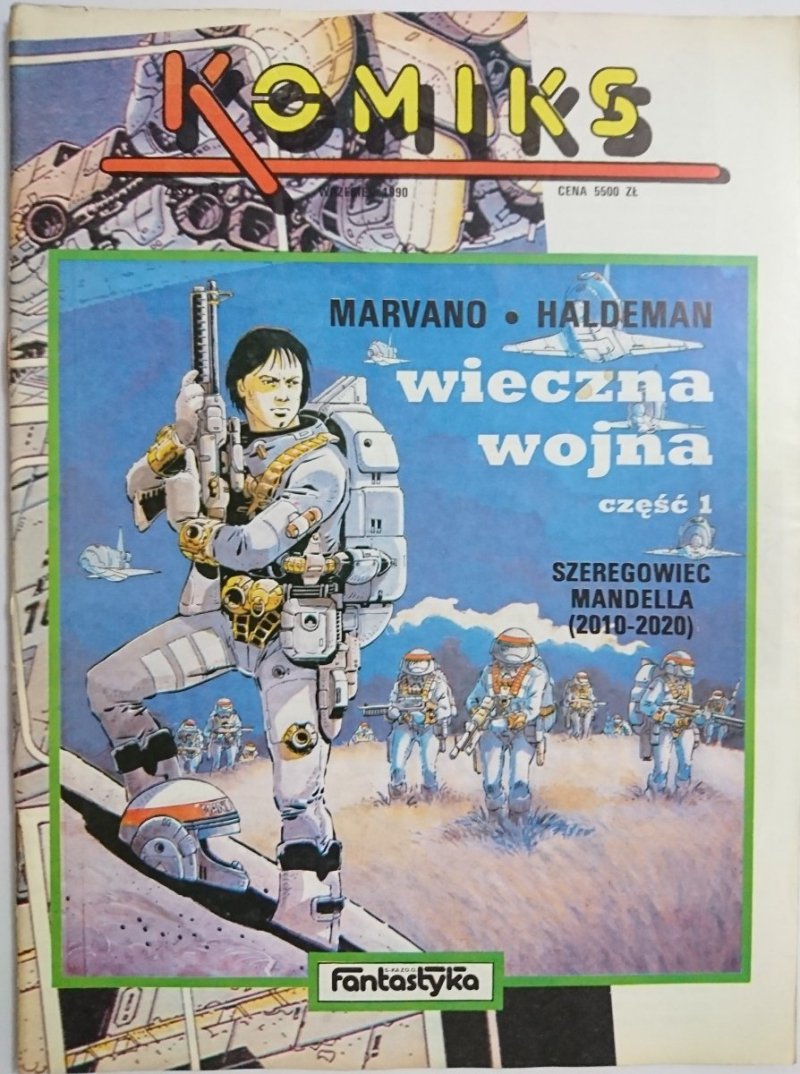 KOMIKS. MARVANO HALDEMAN 1990