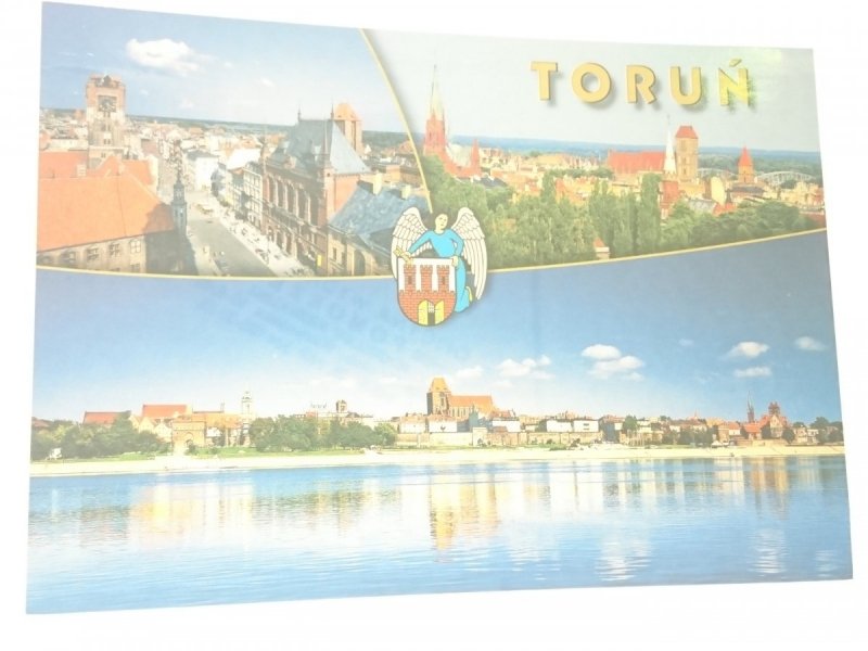 TORUŃ. DWÓR ARTUSA, PANORAMA MIASTA FOT NIEZNALSKI