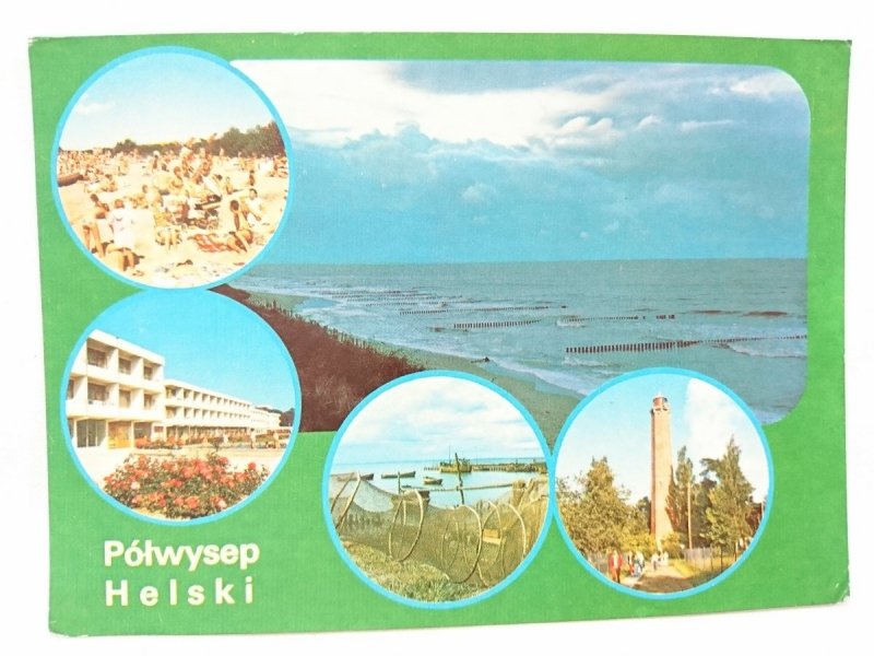 PÓŁWYSEP HELSKI. HEL – PLAŻA, LATARNIA MORSKA FOT. A. ŁADNO I INNI
