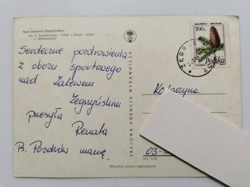 NAD JEZIOREM ZEGRZYŃSKIM FOT. ARASZKIEWICZ I INNI