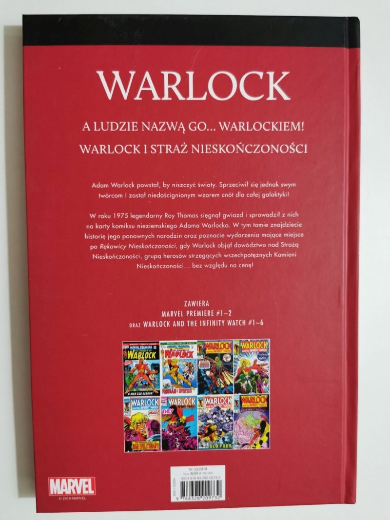 SUPERBOHATEROWIE MARVELA TOM 33 WARLOCK 