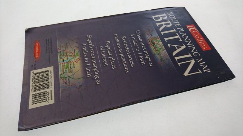 ROUTE PLANNING MAP. BRITAIN 2002