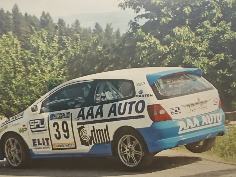 RAJD WRC 2005 ZDJĘCIE NUMER #201 HONDA CIVIC