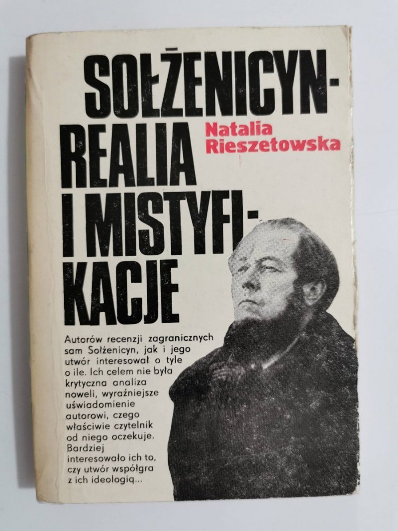 REALIA I MISTYFIKACJE - Natalia Rieszetowska 1977