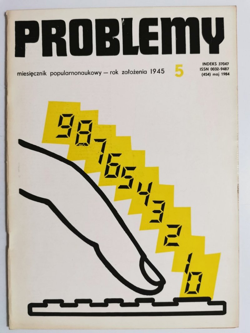 PROBLEMY MIESIĘCZNIK POPULARNONAUKOWY NR 5  1984