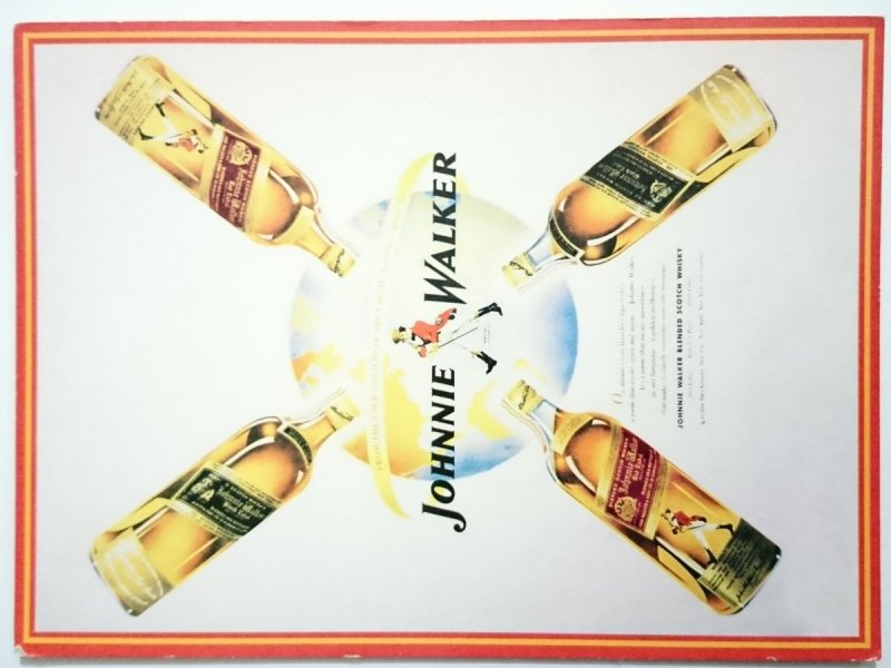 JOHNNIE WALKER. Z CZTERECH STRON ŚWIATA SŁYCHAĆ HYMNY POCHWALNE NA CZEŚĆ JOHNNIE WALKERA
