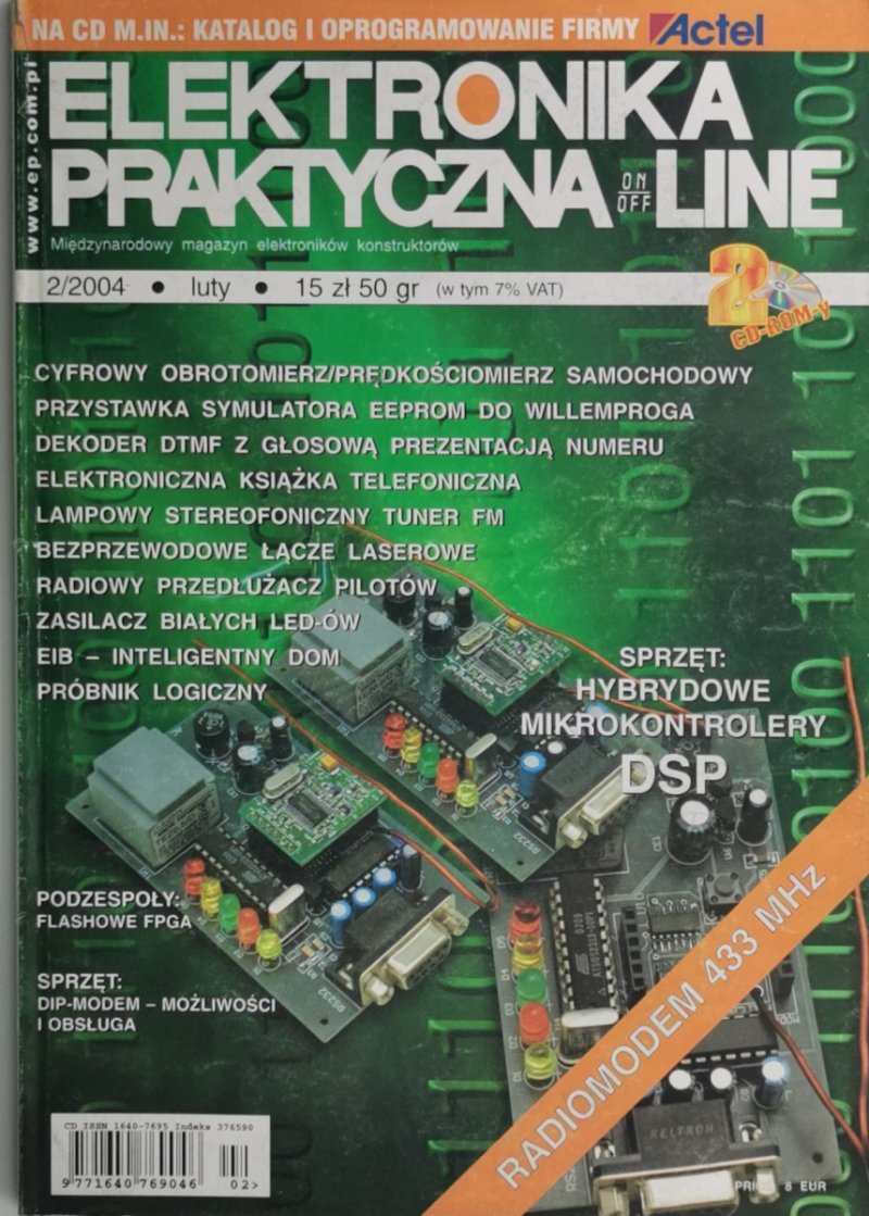 ELEKTRONIKA PRAKTYCZNA 2/2004 +2CD