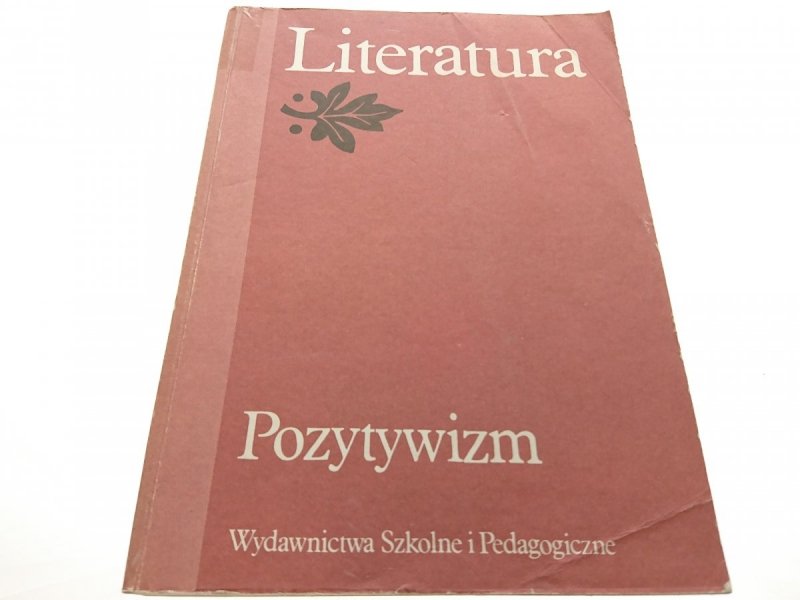 LITERATURA. POZYTYWIZM - Tadeusz Bujnicki 1989
