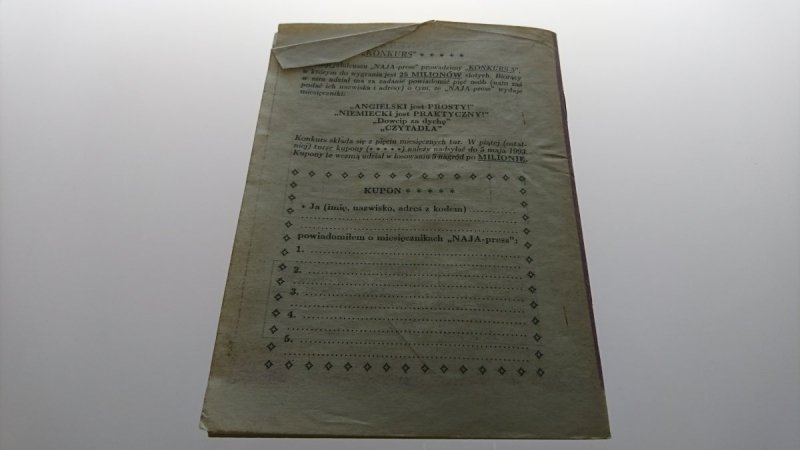 NIEMIECKI JEST... PRAKTYCZNY! NR 4/93 KWIECIEŃ