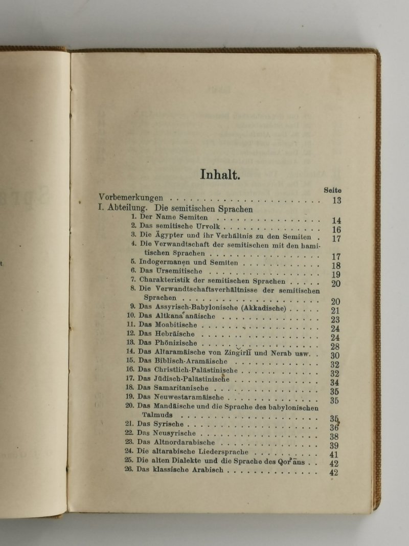 SEMITISCHE SPRACHWISSENSCHAFT 1916 - C. Brockelmann