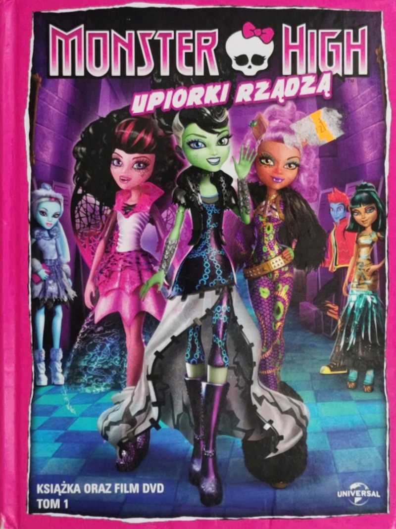 DVD. MONSTER HIGH UPIORKI RZĄDZĄ