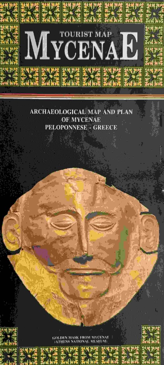 TOURIST MAP MYCENAE