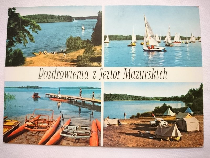 POZDROWIENIA Z JEZIOR MAZURSKICH. NIDZKIE, KISAJNO, NARIE I BEŁDANY FOT. STELMACH