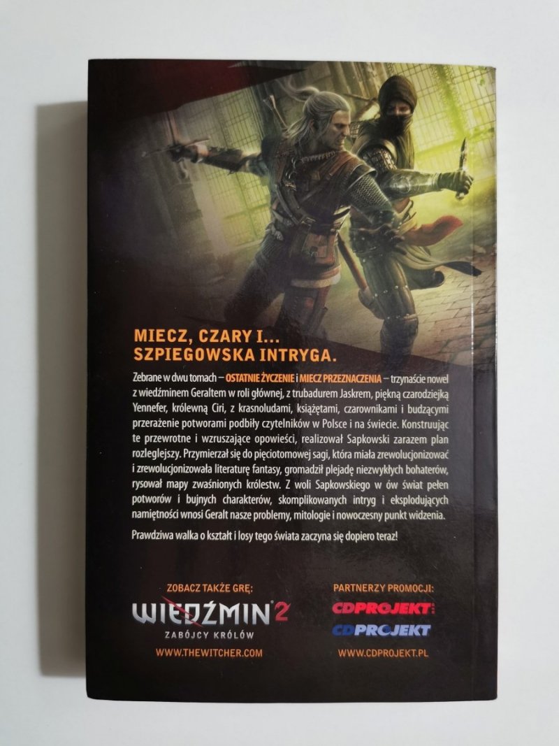 WIEDŹMIN. KREW ELFÓW - Andrzej Sapkowski 