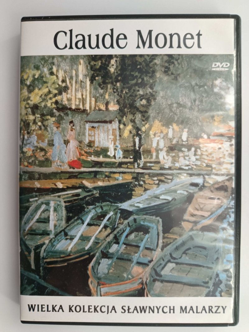 DVD. CLAUDE MONET. WIELKA KOLEKCJA SŁAWNYCH MALARZY
